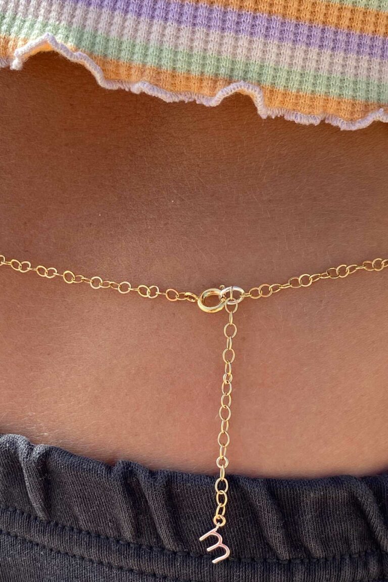 Gold waist chain