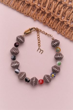 Bracelet with fancy pearls
